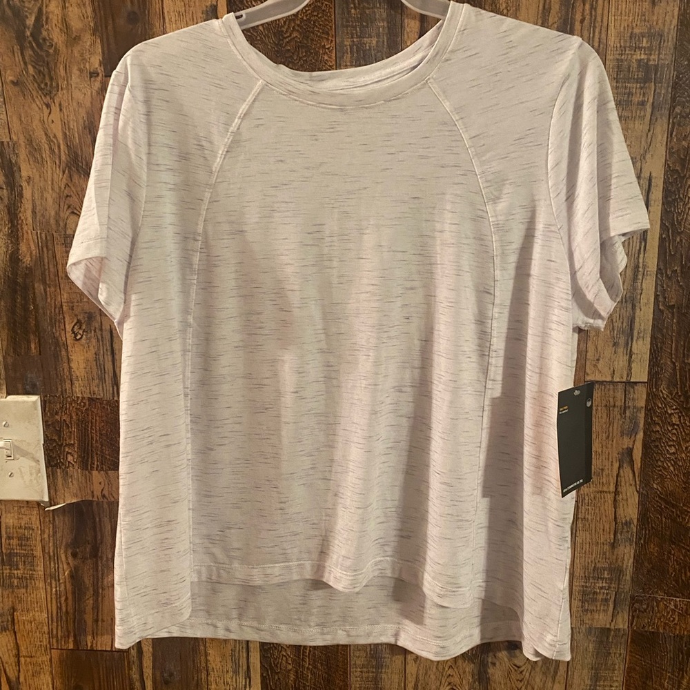 NWT Avia White Heathered Tee | XXL